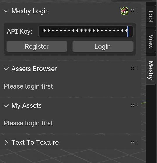 API Key created successfully