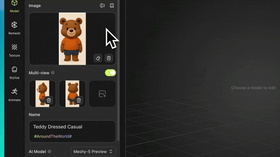 Multi-Image to 3D Feature