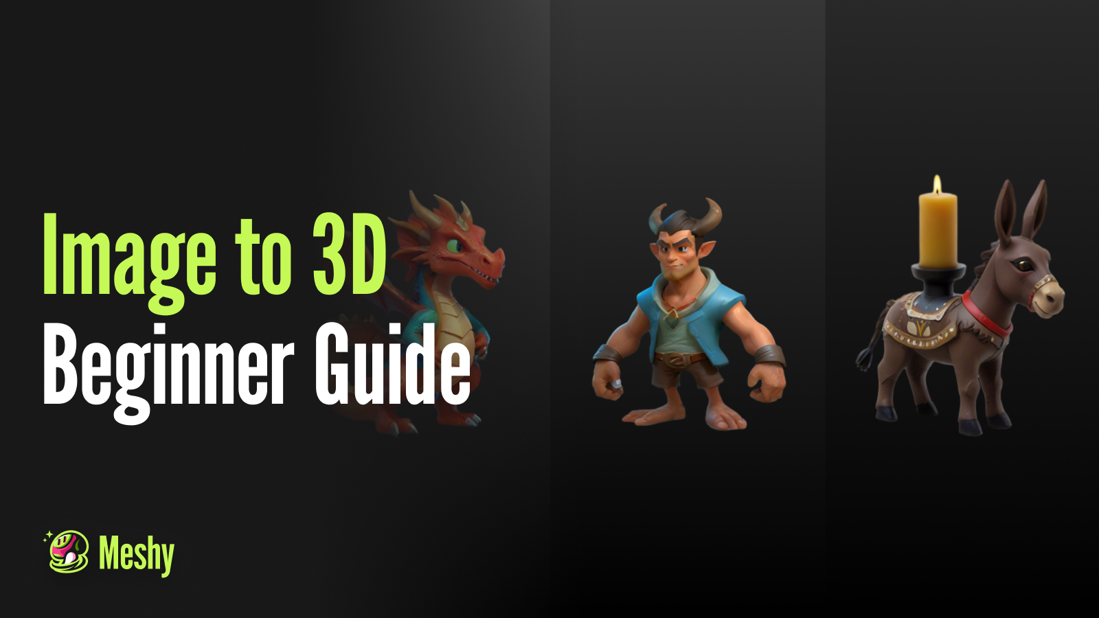 How to Convert 2D Images to 3D Models Using AI?