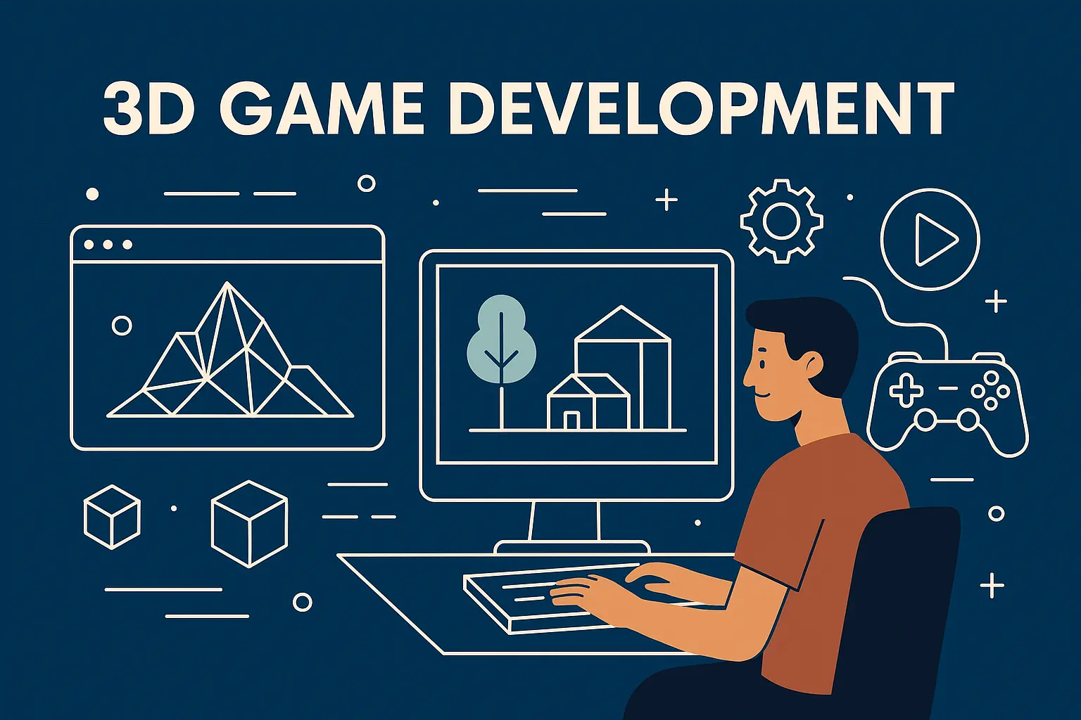 3d-game-development-scene-illustration