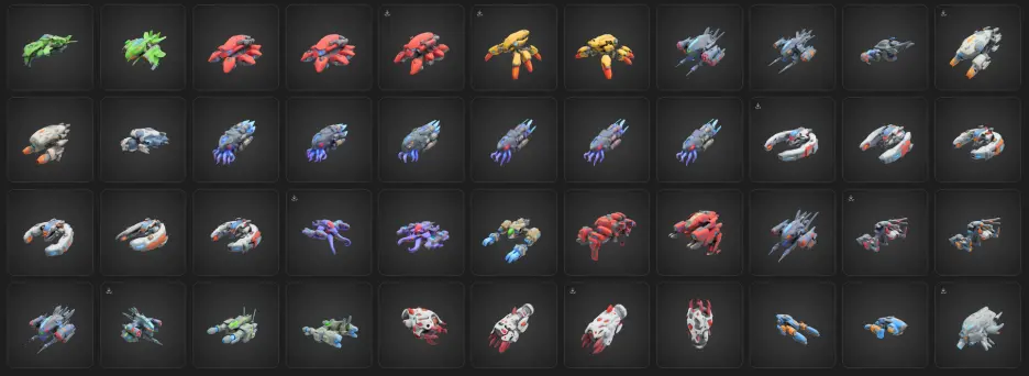 sci-fi-spaceship-collection