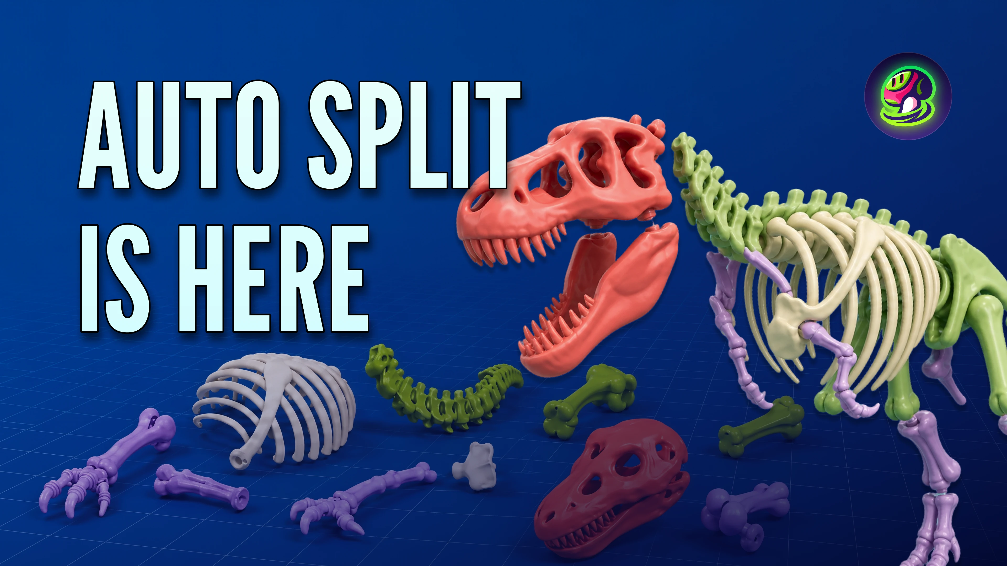 Auto Split chegou: torne modelos 3D imprimíveis em segundos