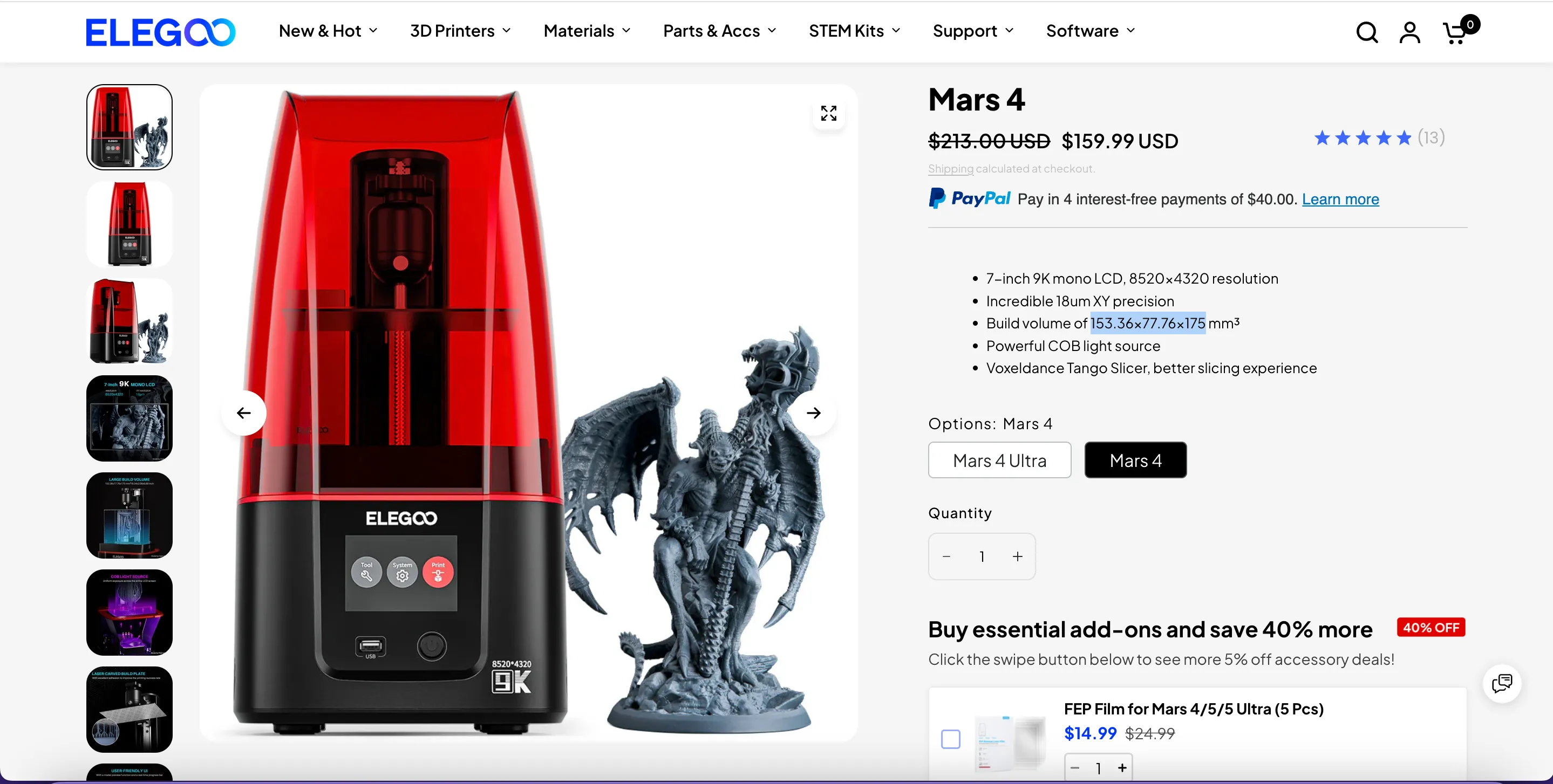 official-website-of-elegoo-mars-4-9k