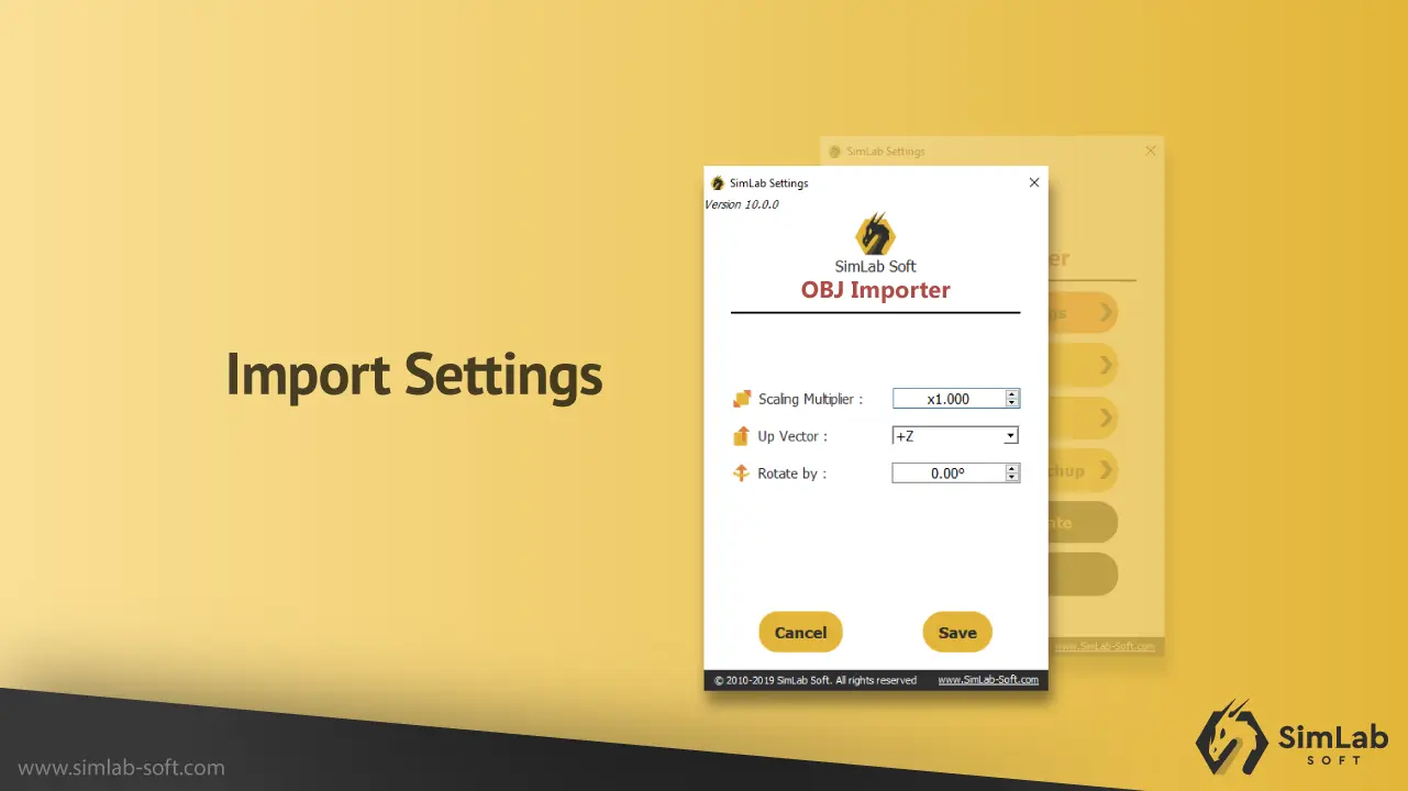 simlab-obj-importer-settings-sketchup-pro