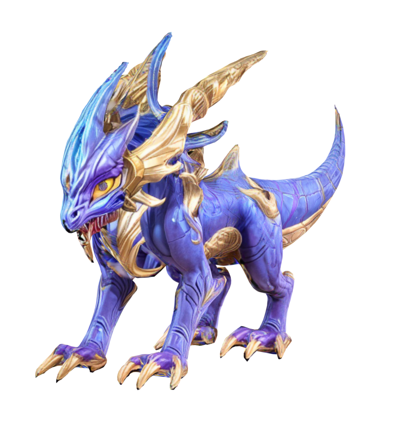 Aurelion Sol model from Leauge of Legends, generated by meshy text-to-3d
