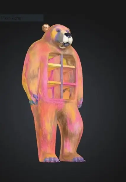 meshy-ai-generated-colorful-bear-model