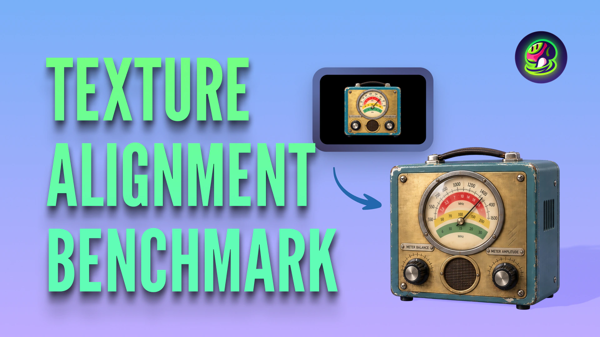Texture Compressor Texture Alignment Benchmark for Image-to-3D - Meshy