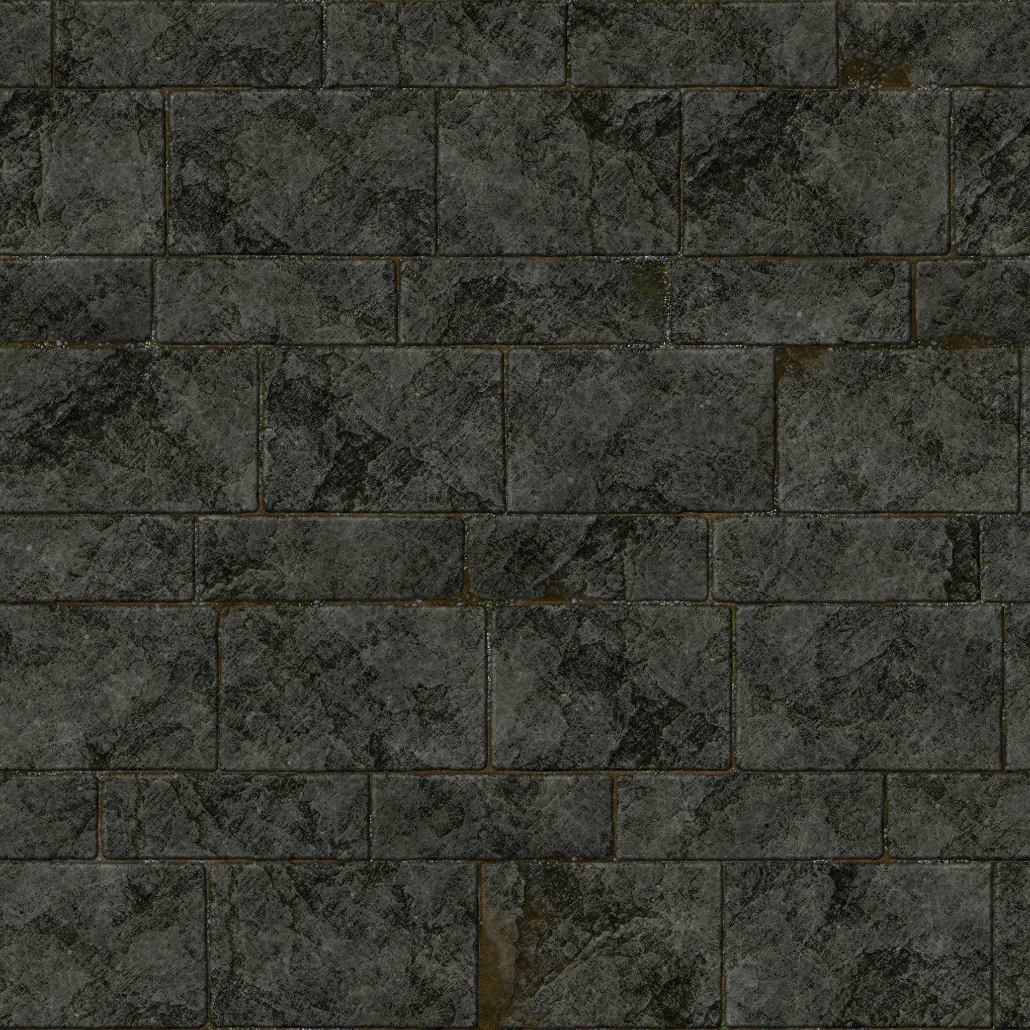 Medieval stone tiles texture — free seamless PBR download | Meshy