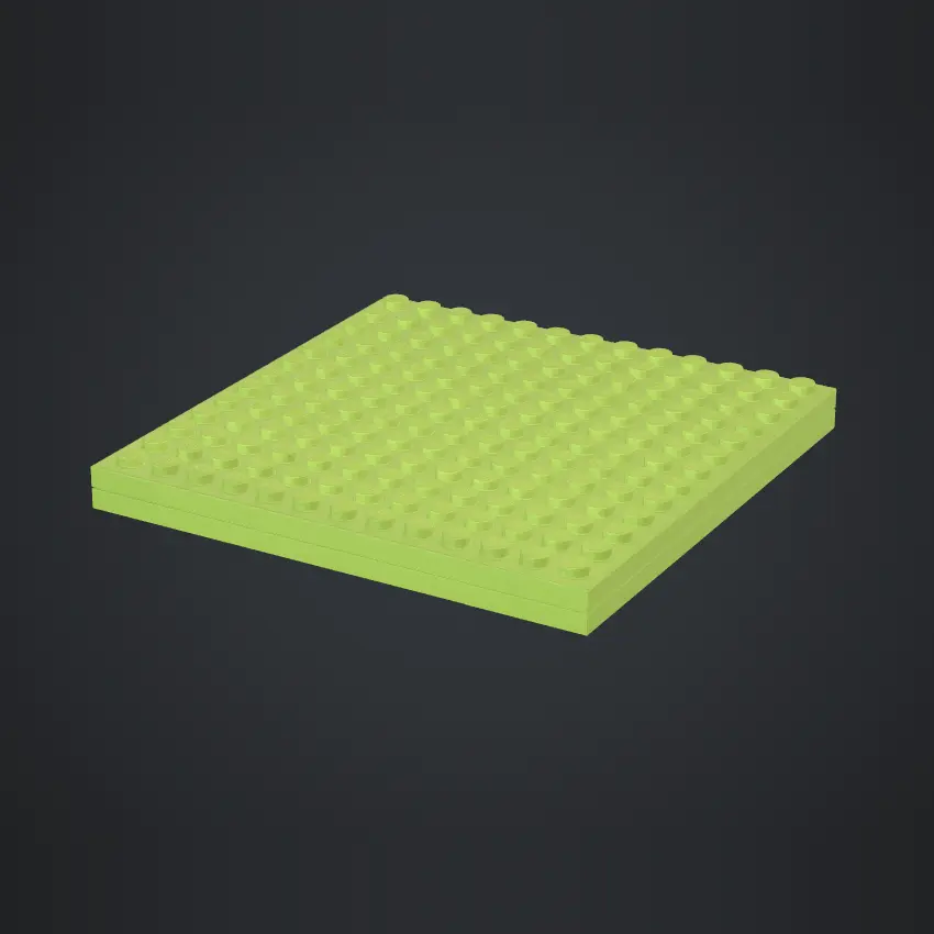 Building plate