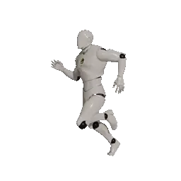 Running animation preview