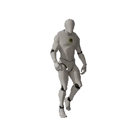 Walking animation preview