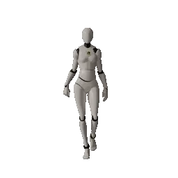 Walking Woman animation preview