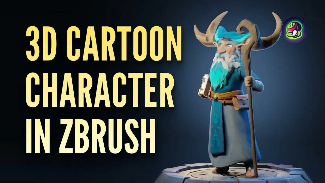 Как создать мультяшного 3D-персонажа в ZBrush