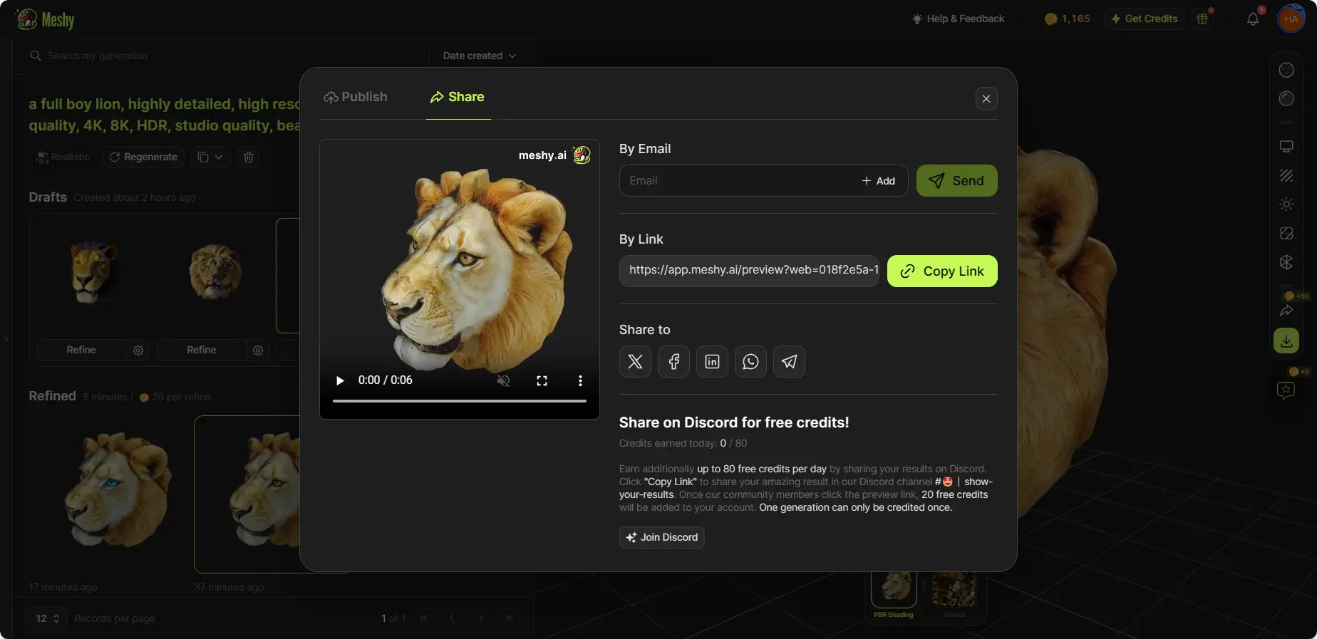 Bagikan ke platform media sosial