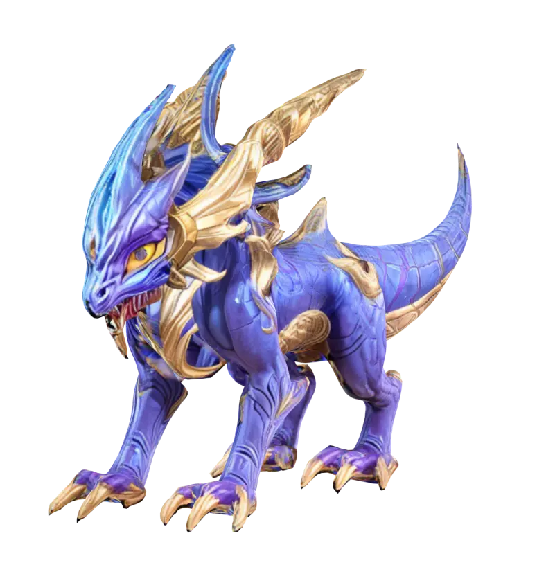 Aurelion Sol model from Leauge of Legends, generated by meshy text-to-3d