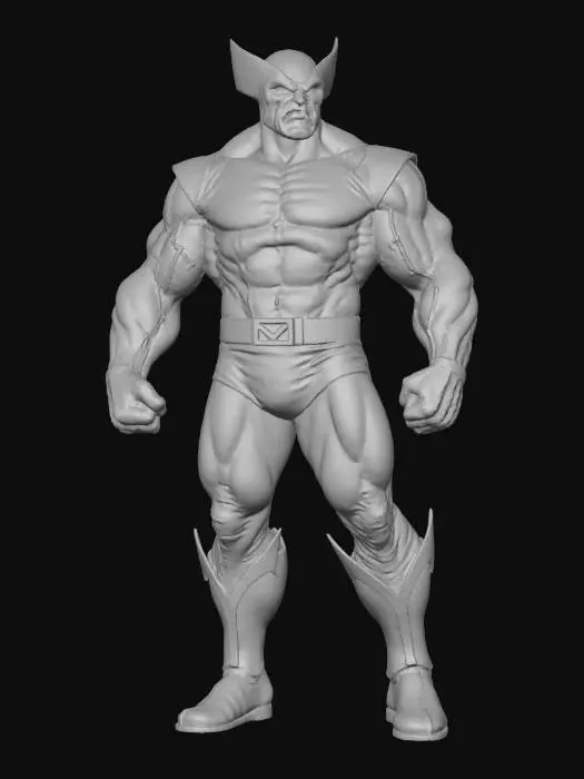 3D model for Wolverine Stance