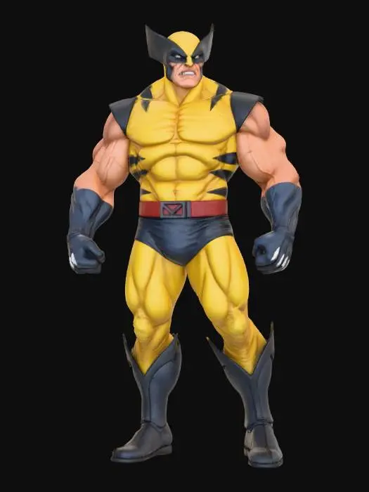 3D model for Wolverine Stance