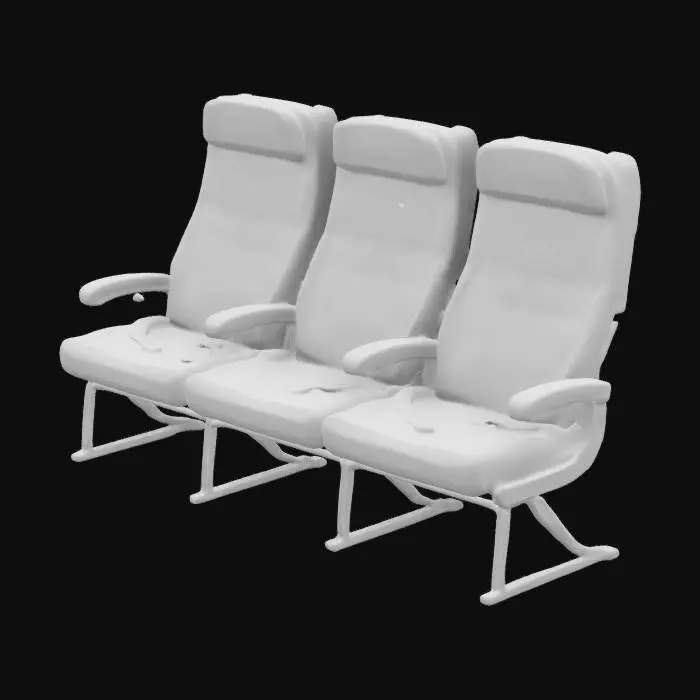 3D model for Airplane Seating Comfort