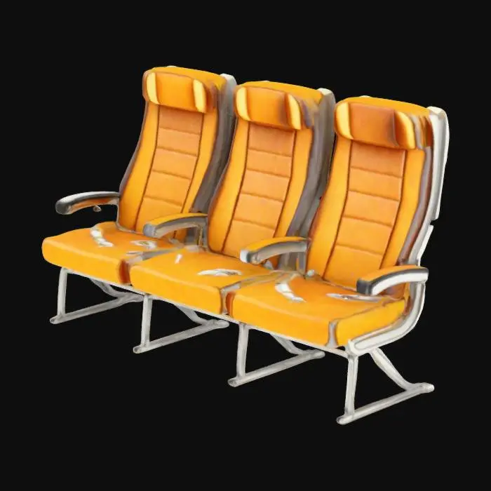 3D model for Airplane Seating Comfort