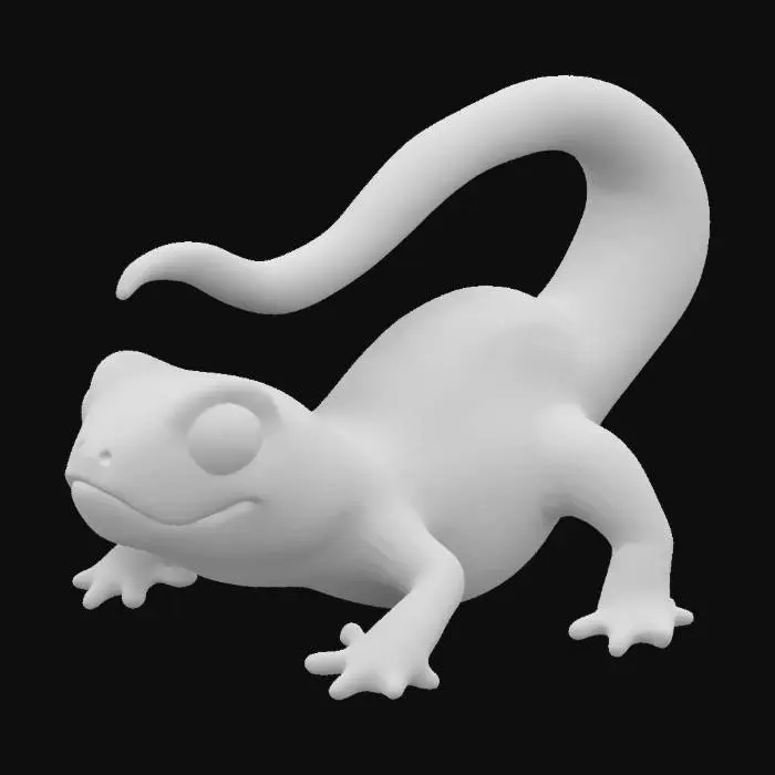 3D model for Salamander Dreams