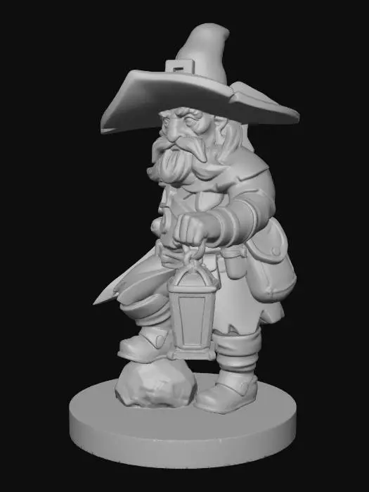 3D model for Lantern-Wielding Wanderer