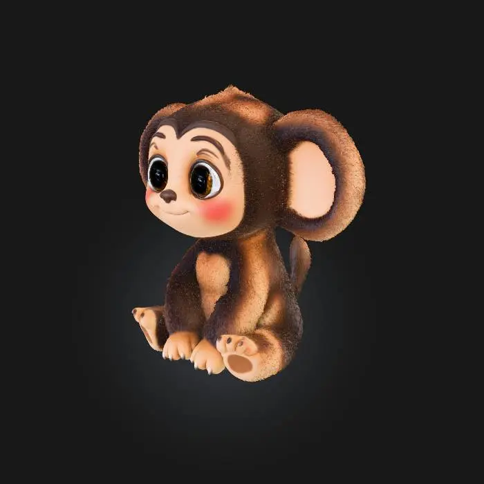 3D model for Cheburashka