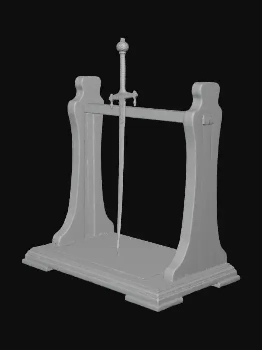3D model for Sword Display Stand