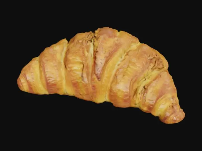 3D model for Croissant Charm