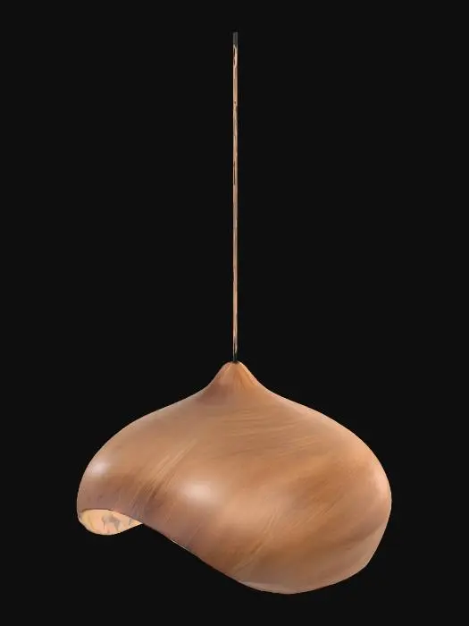 3D model for Wooden Pendant Light