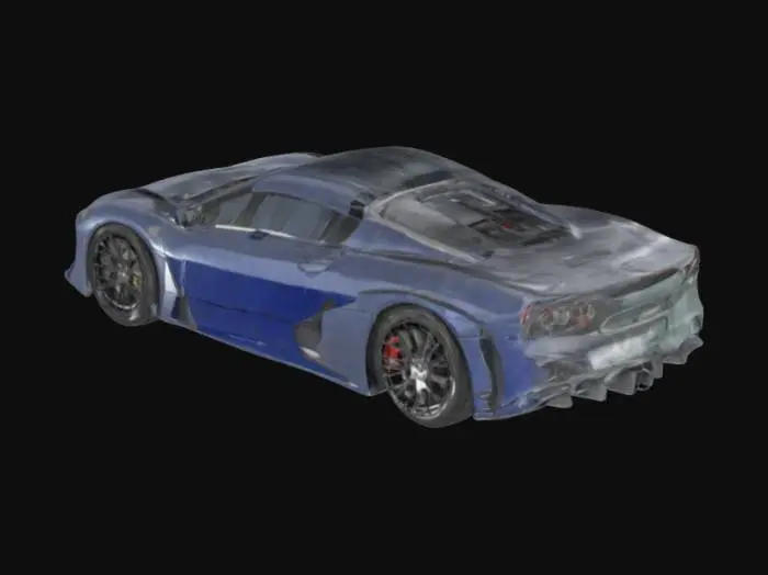 3D model for 2012 Fallispozza 433 2.0 supercar