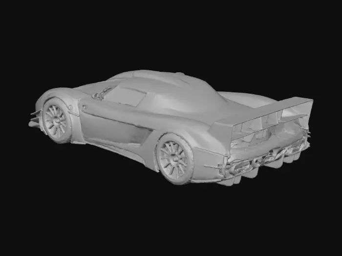 3D model for 2001 AGORA SC7 mid-engined sports car