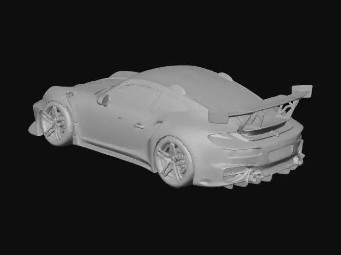 3D model for 2018 Porsche 911 SS custom-designed sports car