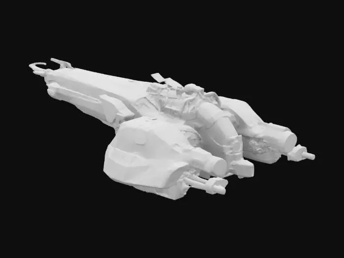 3D model for Starship Sentinel