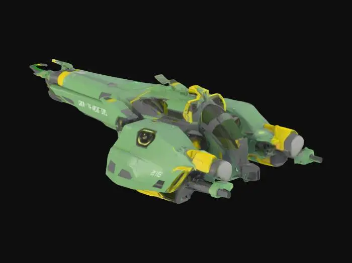 3D model for Starship Sentinel