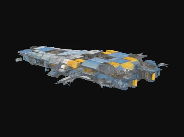 3D model for Lazarus Station