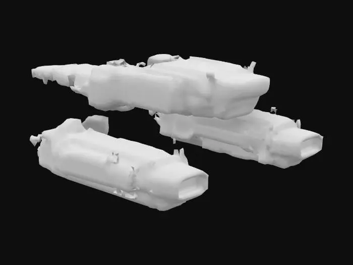 3D model for Starship Odyssey