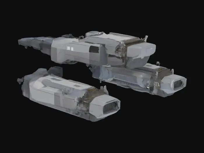 3D model for Starship Odyssey
