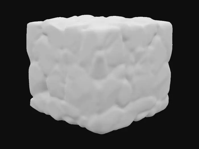 3D model for A simple, Stylized, 3D model of a chibi-style cliff convex corner segment.
Details:
 Connected outward to form a convex edge.
 Jagged, angular rock formations with warm orange and brown tones.
 Subtle cracks and weathered textures for realism.
 Slight variation in rock sizes and edges.
The overall style is reminiscent of a fantasy or action-adventure game similar to The Legend of Zelda.
Stylized, Fantasy, Game Assets, Legend of Zelda, World of Warcraft, League of Legends, Pixar Style