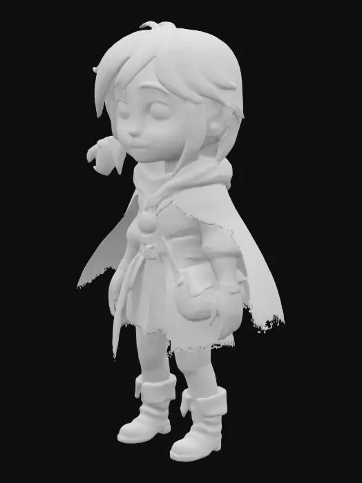 3D model for The Loyal Seer (the handmaiden)