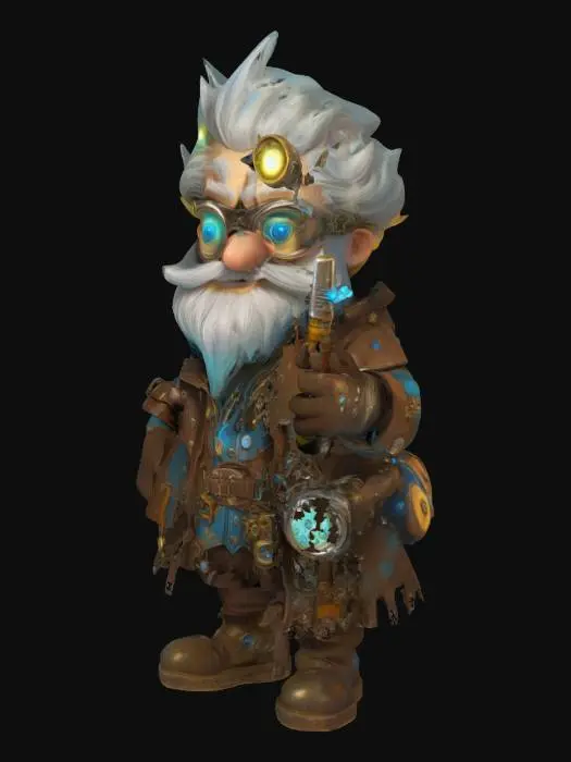 3D model for Steampunk Tinkerer of Time