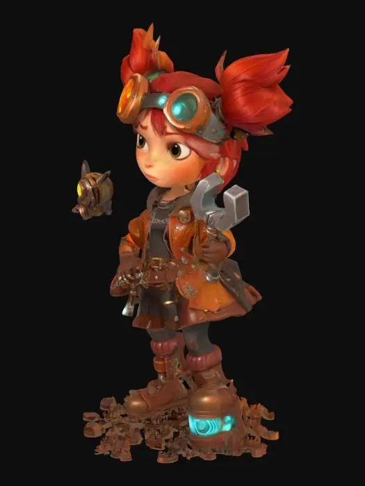 3D model for Inventive Tinkerer Kid