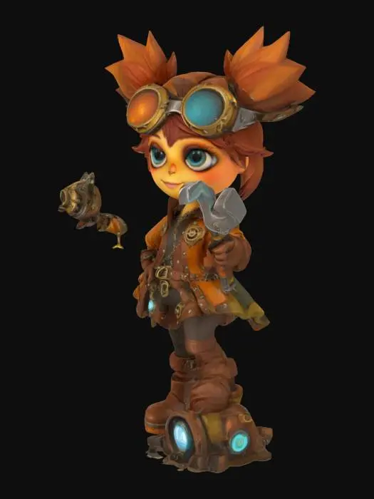 3D model for Inventive Tinkerer Kid