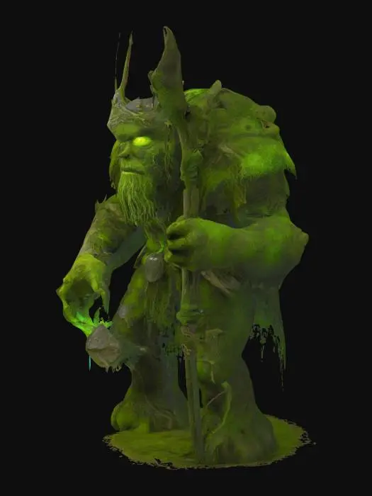 3D model for Swamp Guardian
