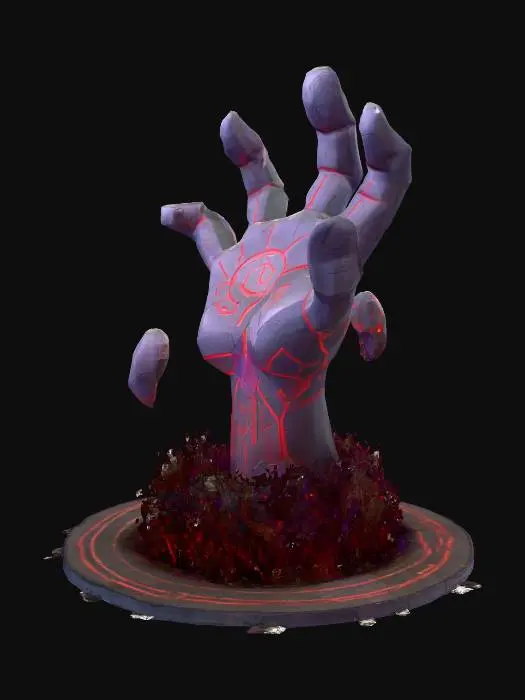 3D model for Emerging Glyphic Hand