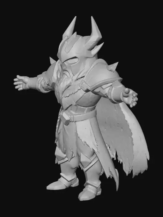 3D model for #villain#, Darkness Incarnate