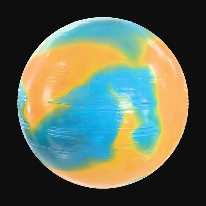 3D model for A rolling boulder, appearing as a perfectly spherical orb, glows intensely with a consistent, bright yellow energy. Its surface is smooth and faintly translucent, hinting at an internal core of pure light, with subtle, ethereal swirls of cyan energy within. The sphere feels weightless and frictionless, possessing a uniform glow across its entire surface, making it visually striking as it moves through the environment.