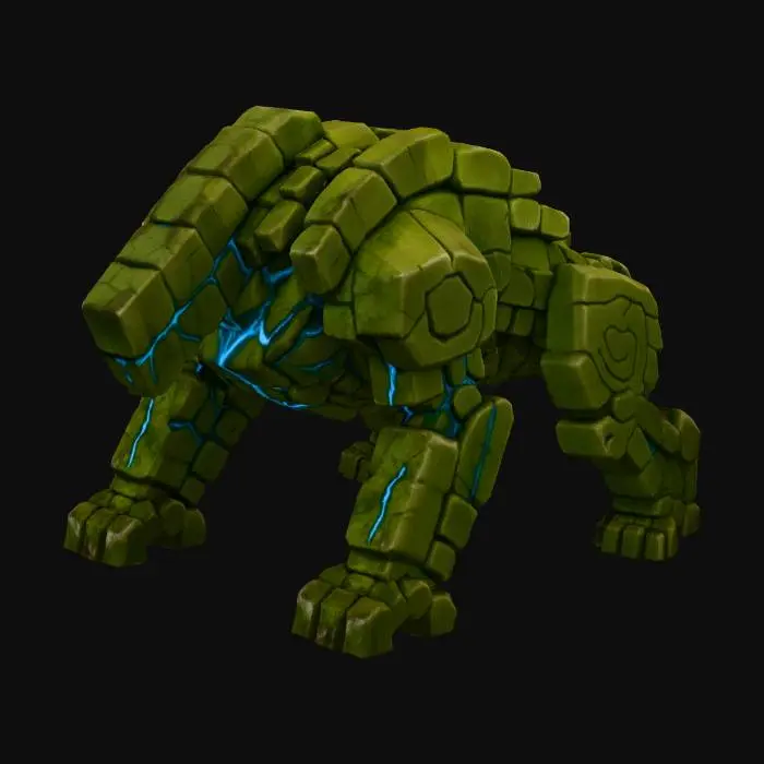 3D model for Golem Awakening