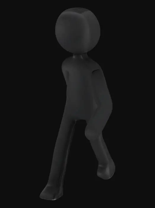 3D model for Silhouette Pose