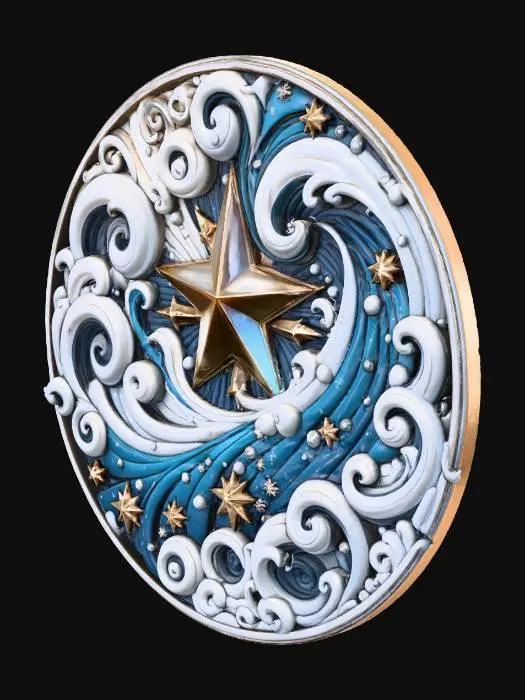 3D model for Celestial Waves