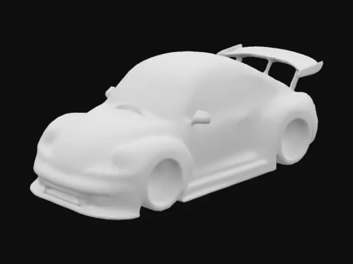 3D model for Retro Futurism Bug